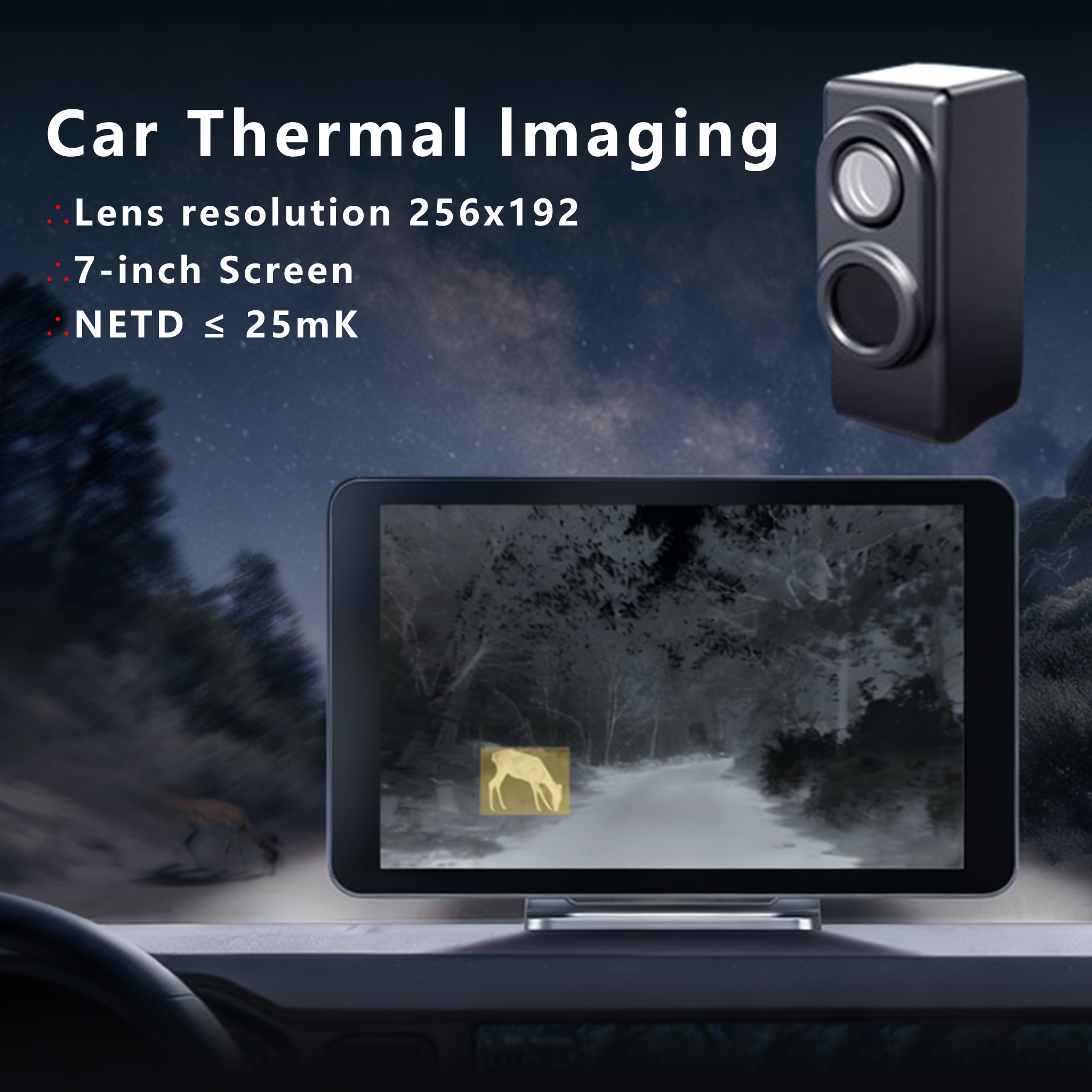 Hunting Thermal Imaging Scope - NS7 Araba İçin Gece Görüş Kamerası