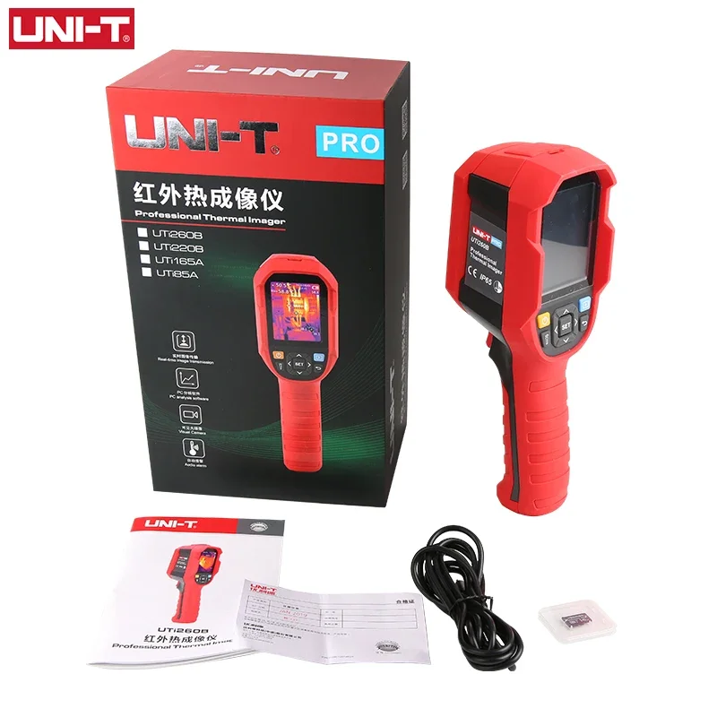 Thermal Imaging Camera 256X192 - UNI-T Kızılötesi Termal Kamera, 256x192 Piksel,