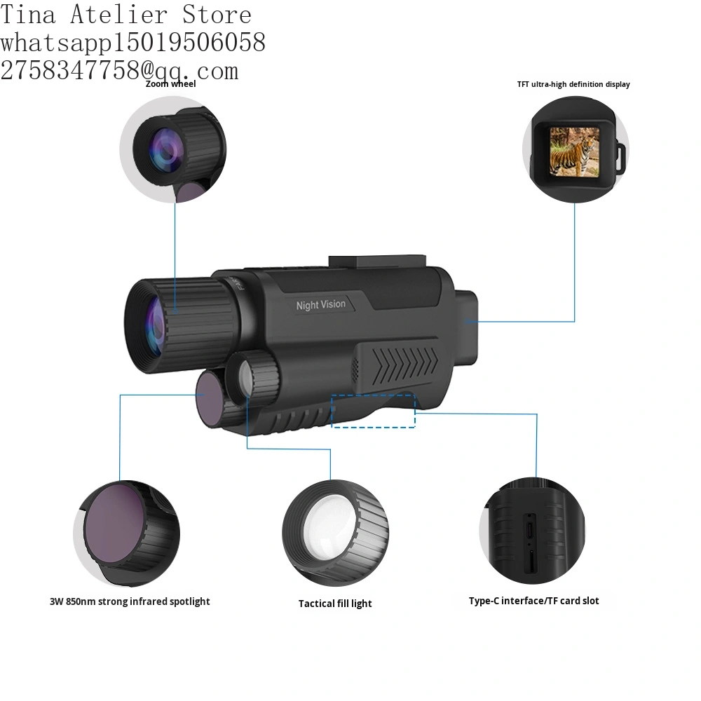Z9001 Termal Dürbün Termal Mon - Thermal Scope Night Vision Monocular incelemesi ve fiyatı