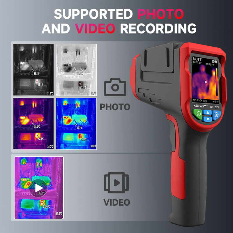Endüstriyel El Tipi Termal Kam - Nf 521 Thermal Imaging Camera incelemesi ve fiyatı