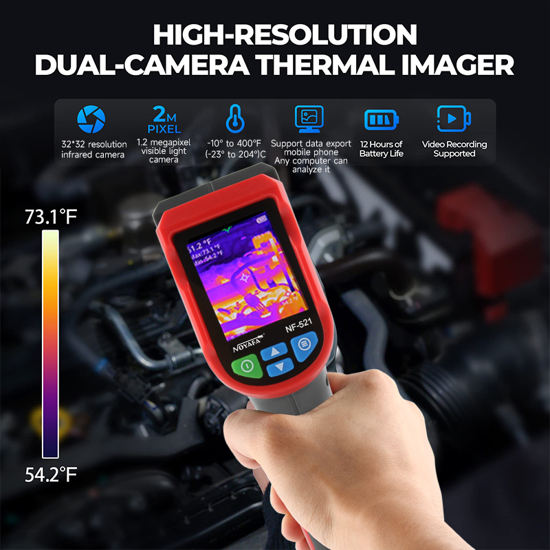 Endüstriyel El Tipi Termal Kam - Nf 521 Thermal Imaging Camera incelemesi ve fiyatı