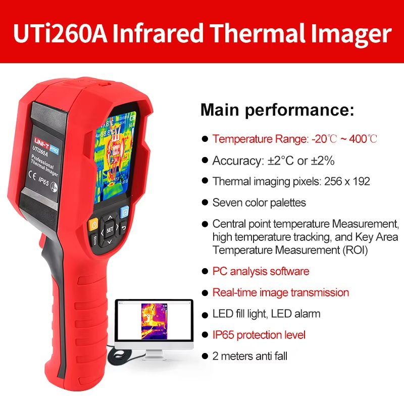 UNI-T Kızılötesi Termal Kamera - Thermal Imaging Camera 256X192 incelemesi ve fiyatı